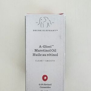 Drunk Elephant A-Gloei Maretinol Oil - White and Red